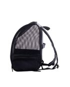 Pugola Transporttasche für Katzen, 43 x 23 x 38 cm, schwarz