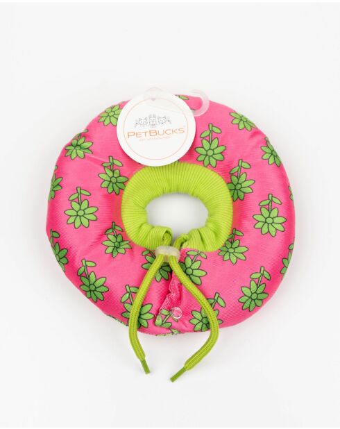 Elizabeth L roze donutketting voor huisdieren