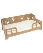 Cama para gatos Lyra Oak - 53x18x33 cm