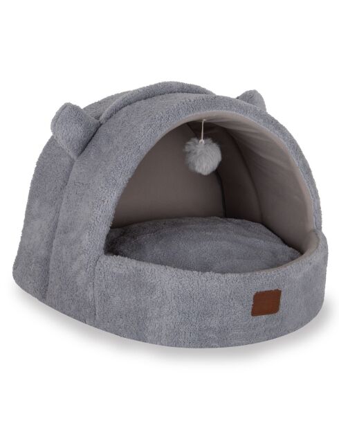 Tom Cat huisdierbed grijs - 50x40x35 cm