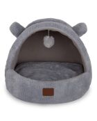 Cama para mascotas Tom Cat gris - 50x40x35 cm