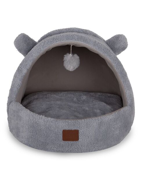 Tom Cat huisdierbed grijs - 50x40x35 cm