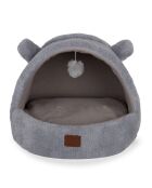 Cama para mascotas Tom Cat gris - 50x40x35 cm