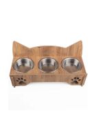 Ciotole Triple Animal Apvm16 beige