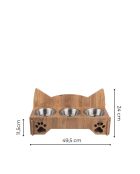 Ciotole Triple Animal Apvm16 beige
