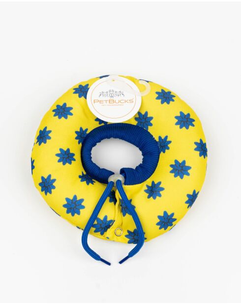 Elizabeth M gele donutketting voor huisdieren