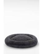 Pugalo L antraciet huisdierenbed - 65x65x15 cm