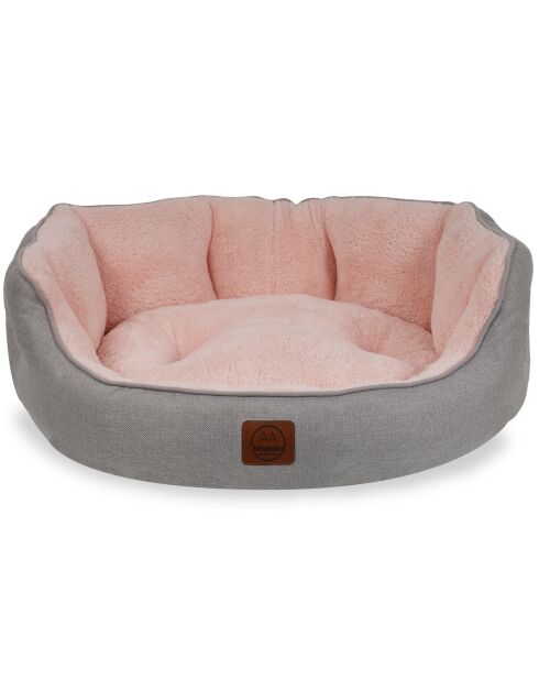 Coco L grijs huisdierenbed - 66x80x18 cm
