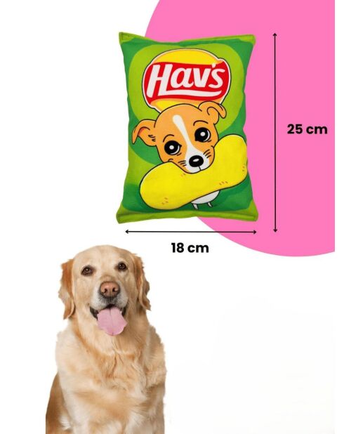 Giocattolo per cani Havhav 1006 giocattolo per cani verde - 18x25 cm