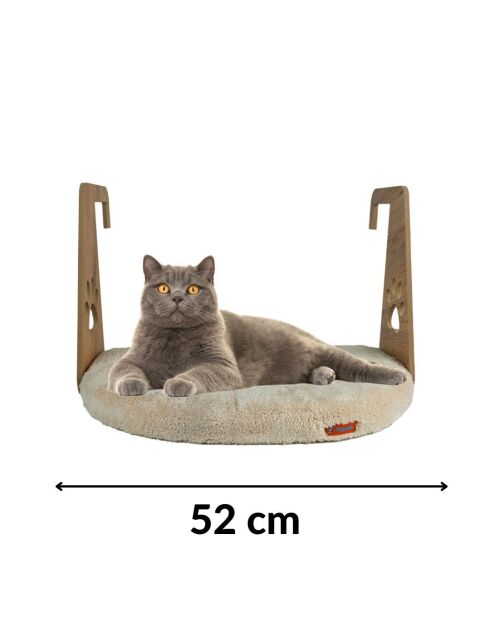 Radiator Bed Tierbett cremefarben - 52x35 cm