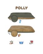 Cuccia per animali Polly Dog marrone - 70x50x10 cm