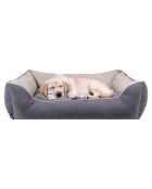 Lucy Dog & Cat S grijs huisdierenbed - 40x55x18 cm