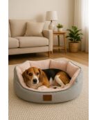 Cuccia per animali Coco S grigia - 48x40x16 cm