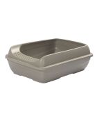 Toilette per gatti 5098-1 grigia - 50x37x18 cm