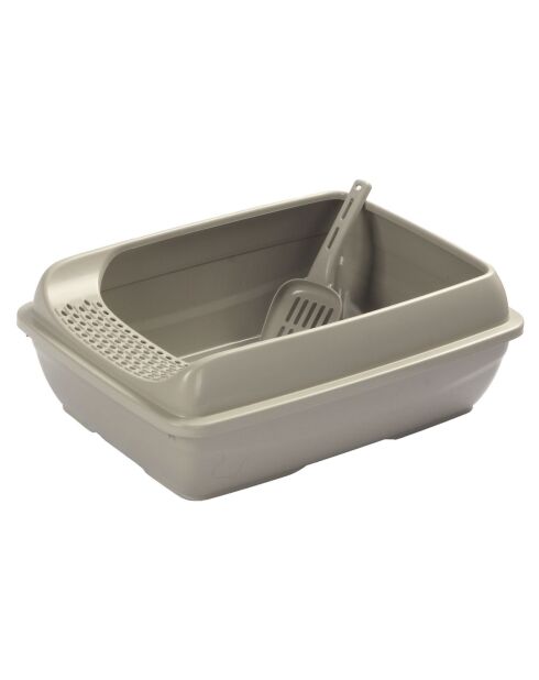 Toilette per gatti 5098-1 grigia - 50x37x18 cm