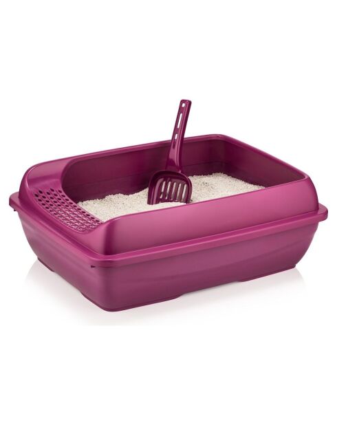 Toilethuis voor katten 5098-5 fuchsia - 50x37x18 cm
