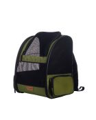 Pugola zwarte transporttas voor katten - 43x23x38 cm