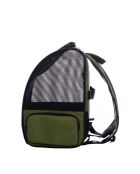 Pugola zwarte transporttas voor katten - 43x23x38 cm