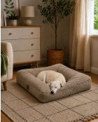 Cama para mascotas Max Dog M con forma de visón, 74 x 62 x 12 cm