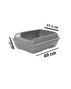 Aseo para gatos 5098-2 rosa - 50x37x18 cm