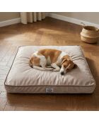 Silky Paw L Hundebett, 82 x 94 x 12 cm, cremefarben