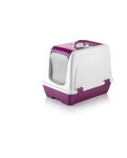 Maison de toilette pour chat 5115-02 fuchsia - 47x39,5x55 cm