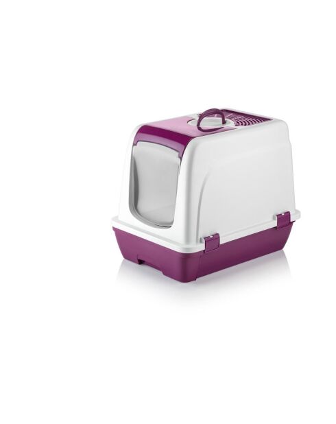 Toilethuis voor katten 5115-02 fuchsia - 47x39,5x55 cm