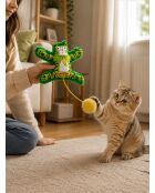 Miyav 1012 groen kattenspeeltje - 22x9 cm