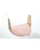Cuccia rosa per animali domestici - 28x47 cm