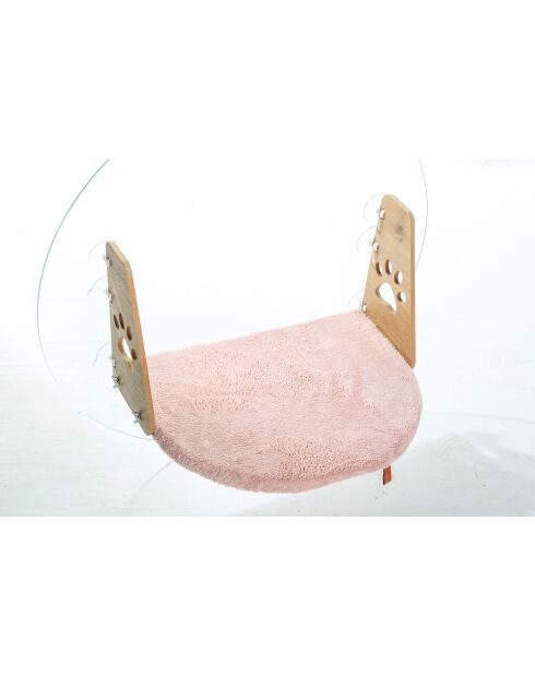 Lit pour animaux rose - 28x47 cm