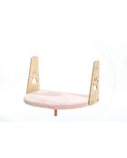 Cuccia rosa per animali domestici - 28x47 cm