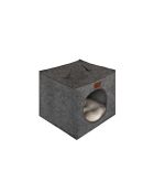Cuccia per animali Kitty grigia - 40x40x38 cm