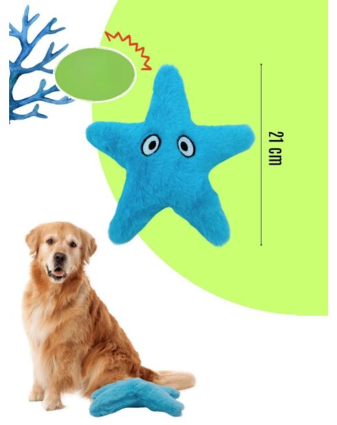 Havhav 1018 blauw hondenspeelgoed - D.21 cm