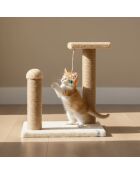 Albero per gatti Else beige - 35x28x44 cm