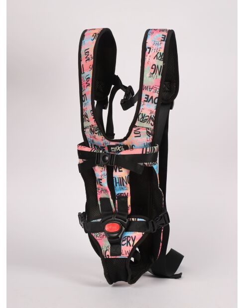 Premium S/M roze buiktas voor honden