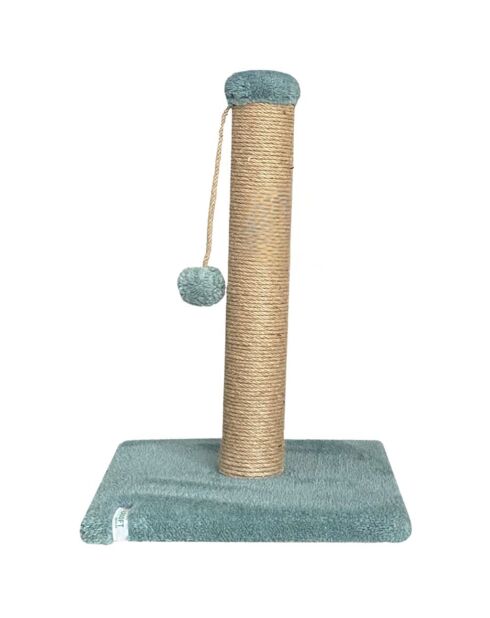 Luca krabpaal voor katten turkoois - 30x30x42 cm