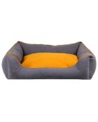 Cama gris para mascotas Lucy Dog & Cat S - 40x55x18 cm