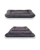 Sally Dog M Antraciet Dierenbed - 70x52x10 cm