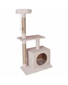Casetta per gatti Liora beige - 50x35x106 cm