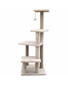 Albero per gatti Alessi beige - 45x45x117 cm