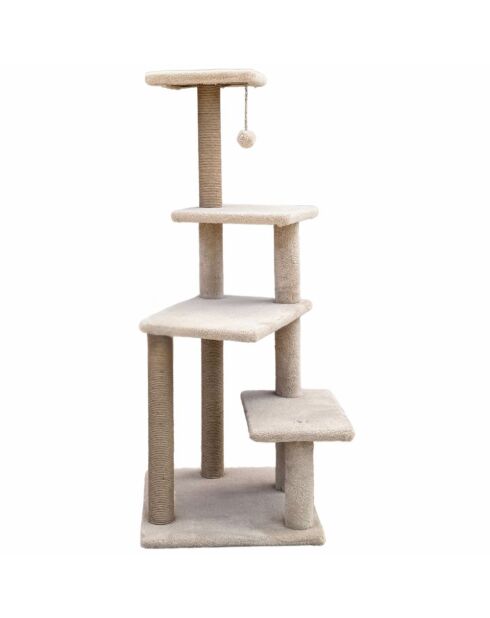 Albero per gatti Alessi beige - 45x45x117 cm