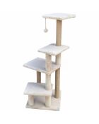 Albero per gatti Alessi beige - 45x45x117 cm