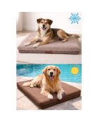 Cuccia per animali domestici Pure Comfort marrone - 90x110x11 cm