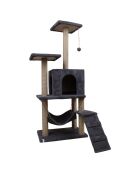 Midas kattenhuis antraciet - 50x30x125 cm