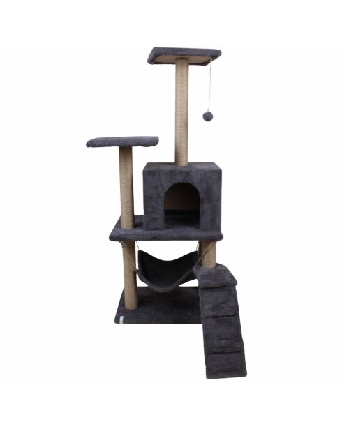 Midas kattenhuis antraciet - 50x30x125 cm