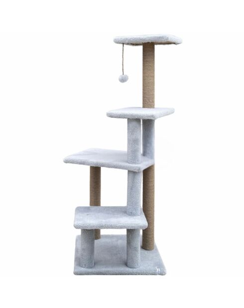 Krabpaal voor kat Alessi grijs - 45x45x117 cm