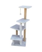 Árbol para gato Alessi gris - 45x45x117 cm