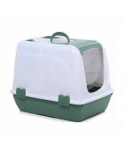 Lettiera per gatti 5088-1 verde - 40x55x37,5 cm