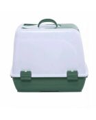 Lettiera per gatti 5088-1 verde - 40x55x37,5 cm