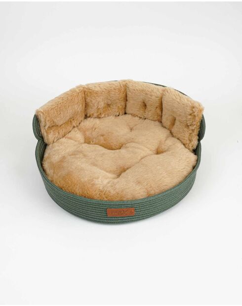 Panier pour animaux Maxie kaki - D.48 cm